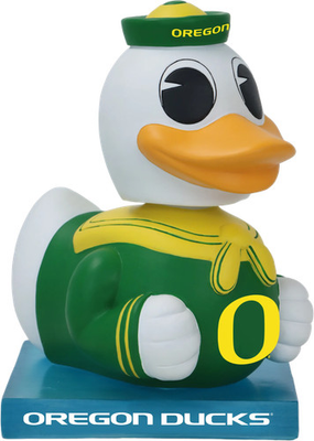 #ad Oregon Ducks Floating Inflatable Duck In River Bobblehead NCAA College $40.00