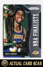 2019-20 Panini Prizm #7 Magic Johnson NBA Finalists