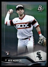 Nick Madrigal 2021 Bowman Platinum #59 White Sox MLB READ FREE SHIP AutographDen