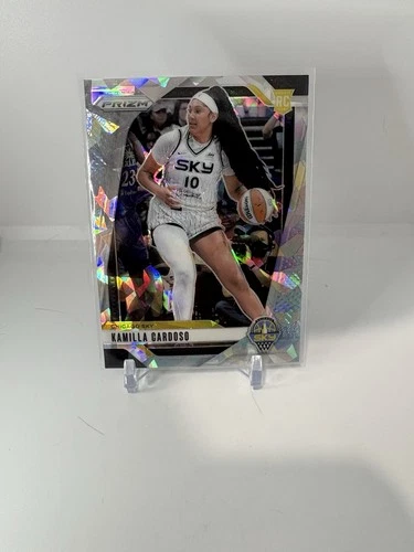 2024 Panini Prizm WNBA Kamilla Cardoso Silver Ice Rookie 93