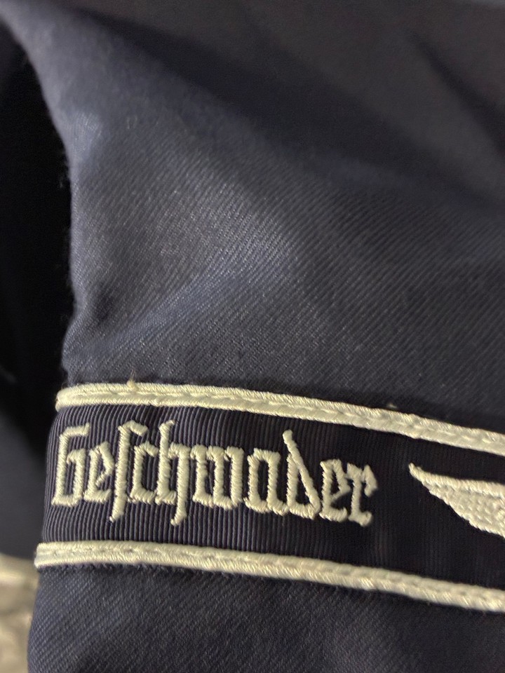 Bundeswehr Luftwaffe Sakko Dienstjacke Gr.178/88 Geschwader Boelcke ...