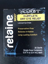 OCuSOFT Retaine MGD Single Use - 30 Count  New Expires 11/26