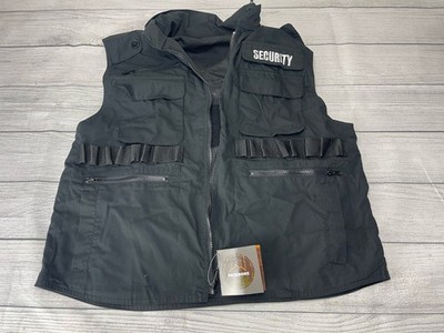 Backbone SECURITY Vest Uniform -Black -Size L