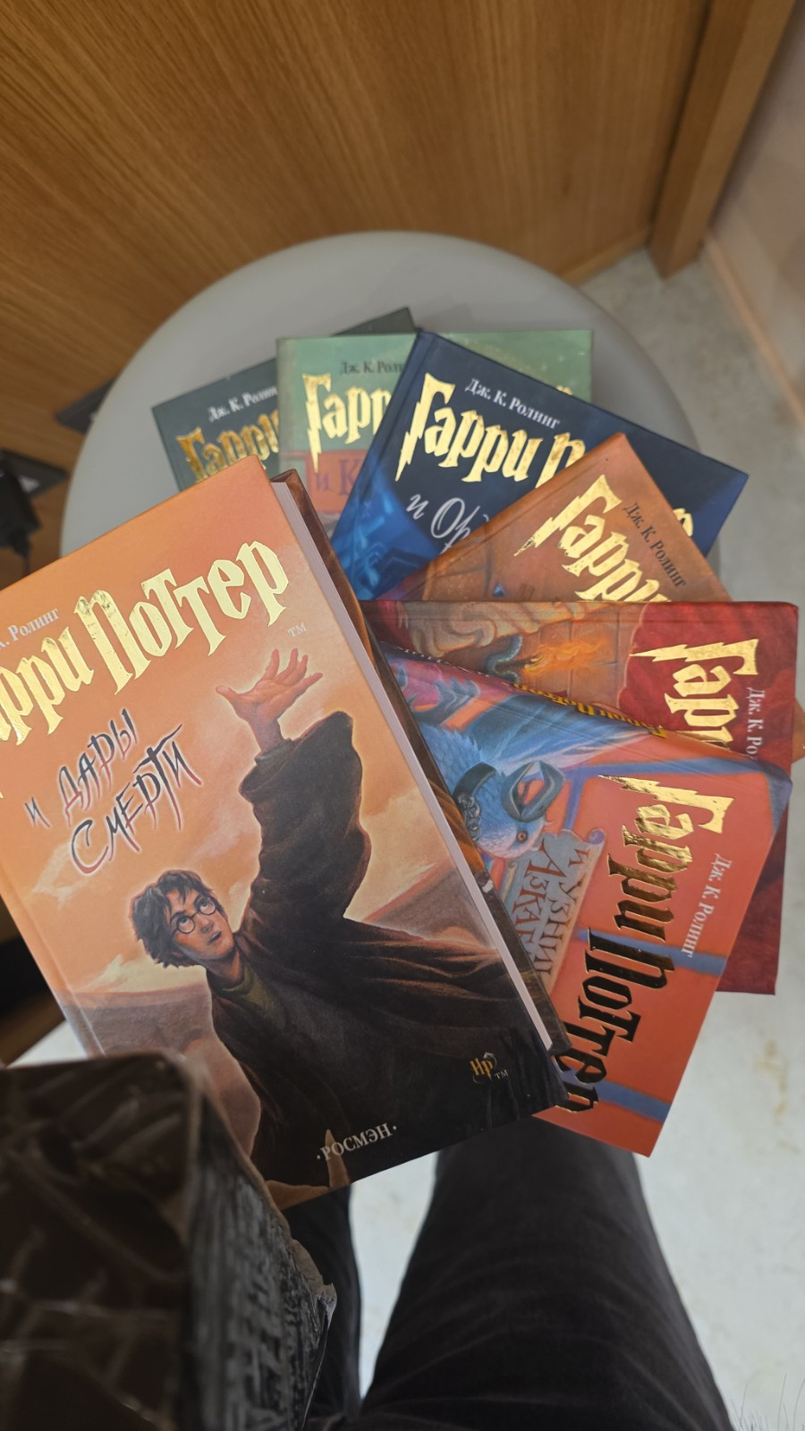 Harry Potter Books Full set 1-7 In Russian Book By J.K. Rowling
