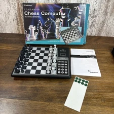 (NICE) VTG Chess Companion Computer Radio Shack 60-2216 Tested & Complete W/ Box