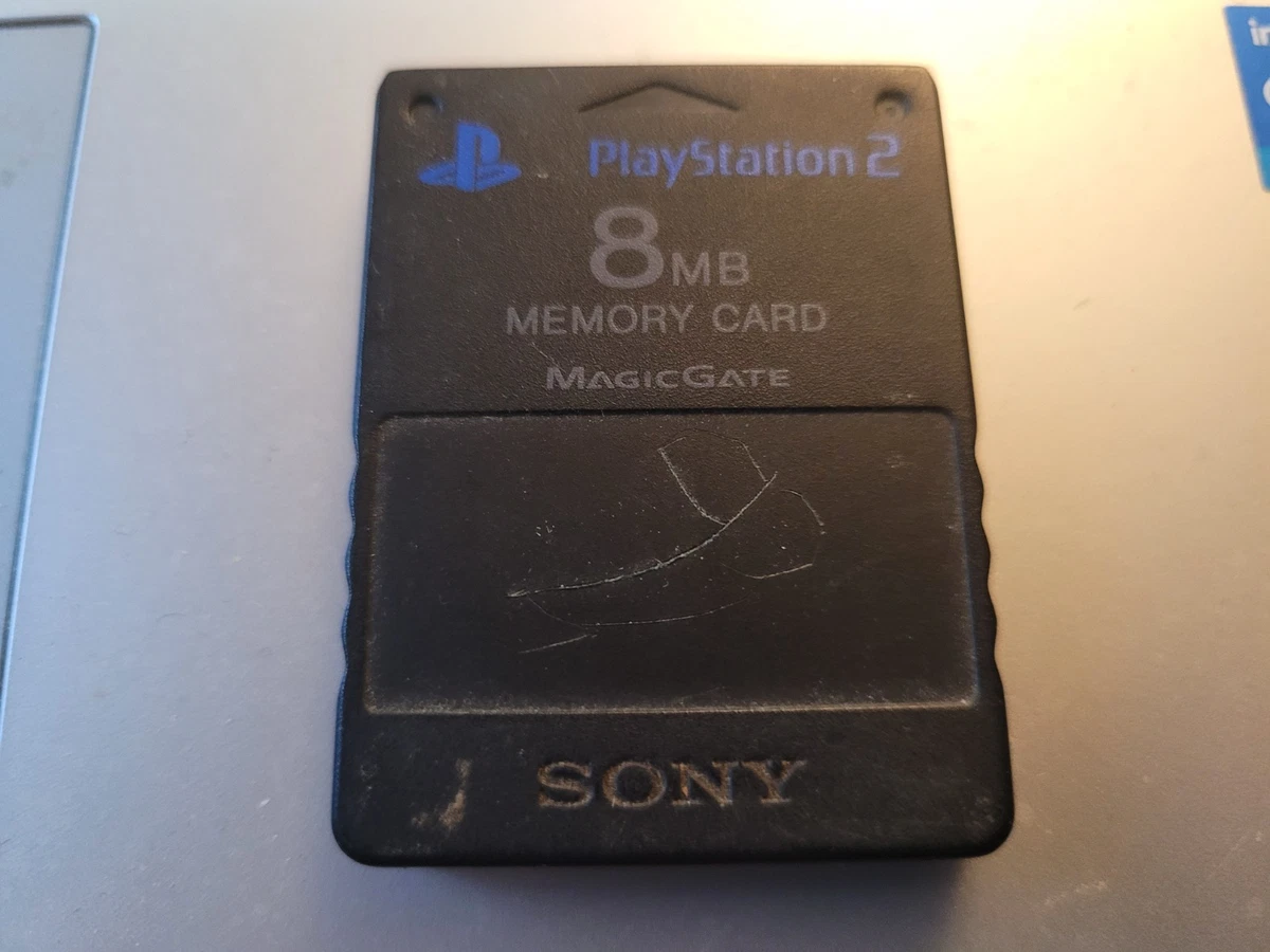 Carte Mémoire PS2 Rouge Officielle Micromania