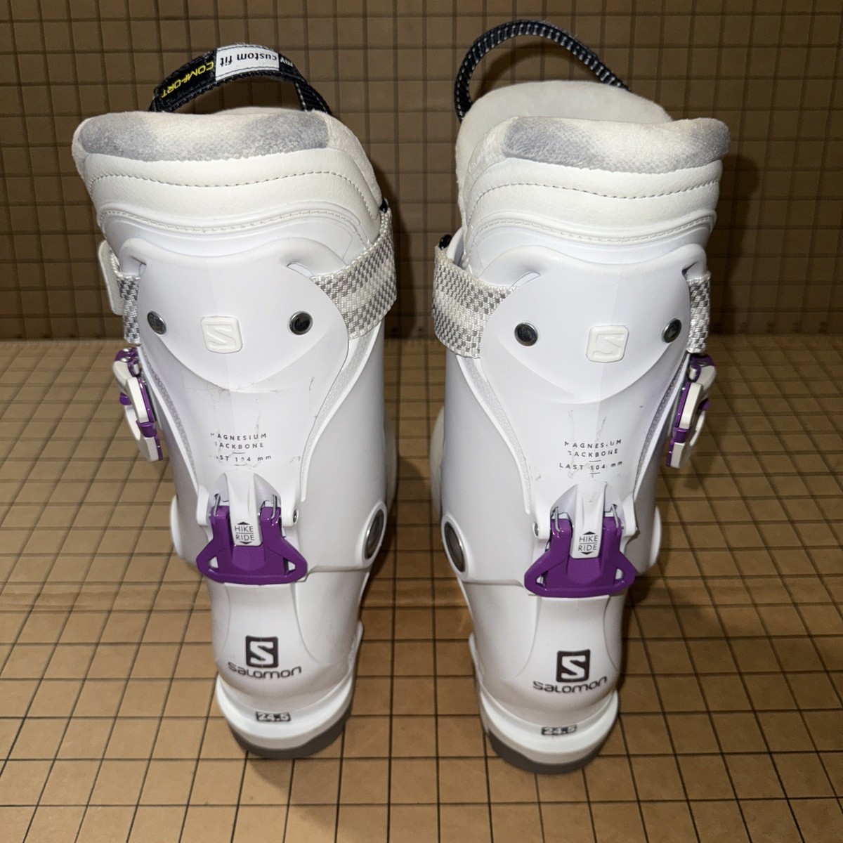Salomon QST Access 60 W Ski Boots White Women's Size 24/24.5