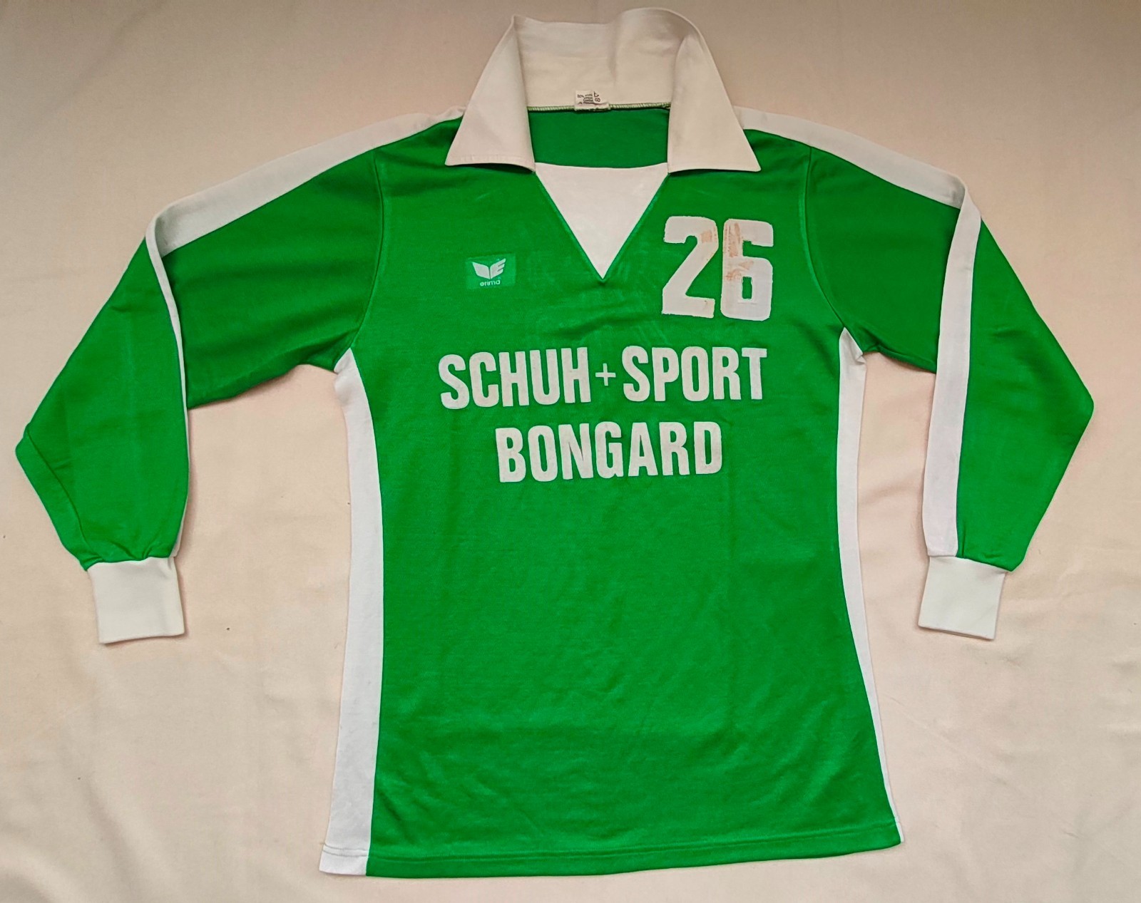 ERIMA # 26 ORIGINAL MENS 80'S RARE VINTAGE RETRO FOOTBALL SHIRT JERSEY SIZE M