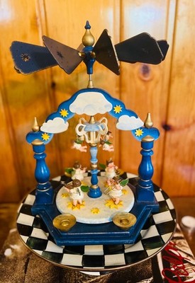 Kathe Wohlfahrt Hand Painted Christmas Pyramid  Angel Orchestra  2004