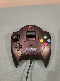 Black Sega Sports Controller Sega DreamCast Tested HKT-7700 Tested
