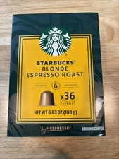 Blonde Espresso Roast, Nespresso Pods, 36 ct