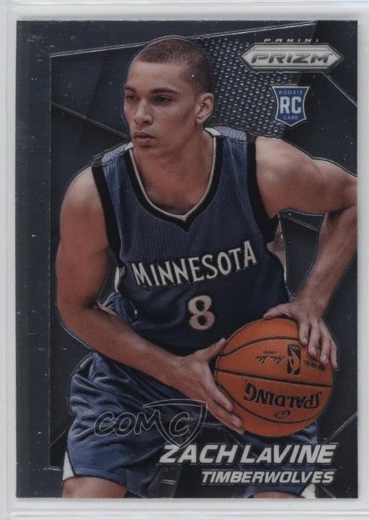 2014-15 Panini Prizm Zach LaVine #262 0s55