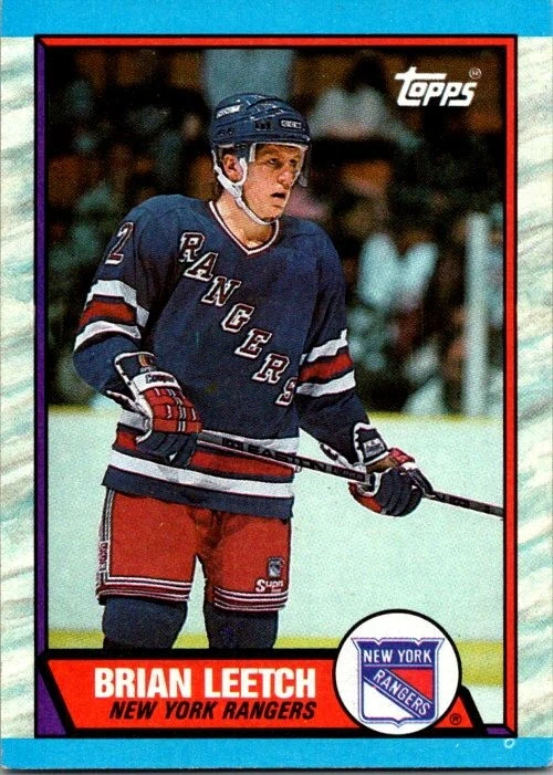 1989-90 Topps #136 Brian Leetch