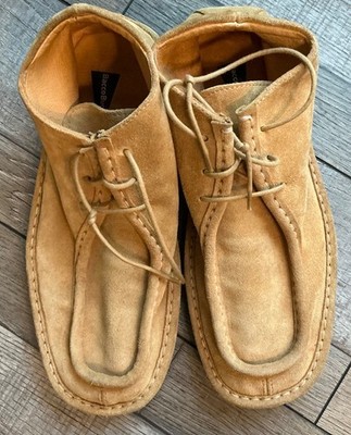 Bacco Bucci Studio Suede Leather Chukka Boots Men's 9 1/2 Made In Italy