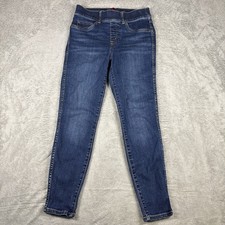 Spanx Women's Pull On Mid Rise Skinny Jeans Size Small