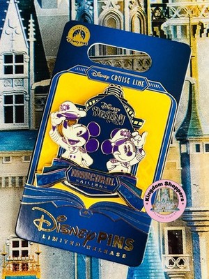 2026 Disney Cruise Line DCL Destiny Inaugural Sailings Mickey & Minnie LR Pin