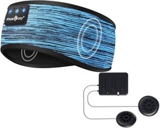 MUSICOZY Sleep Headphones Bluetooth Sports Headband 5.4 Blue