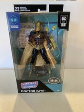 McFarlane DC Multiverse JSA Doctor Fate Platinum 7  Chase Action Figure - New