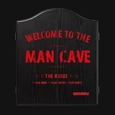 Winmau Man Cave Deluxe Dartboard Cabinet