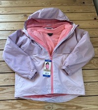 Eddie Bauer NWT Girl s Light weight 3-in-1 Jacket Size L Pink D10