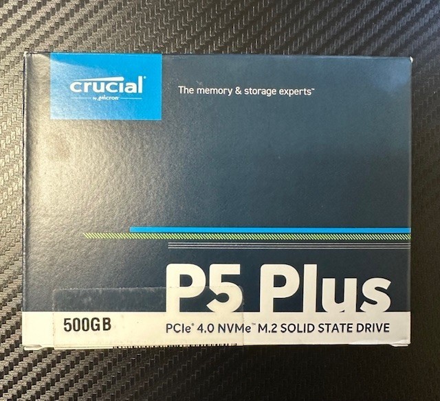 Crucial P5 PLUS 500GB M.2 Internal SSD (CT500P5SSD8)