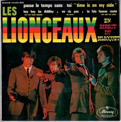 LES LIONCEAUX En Direct Du Bilboquet 1965 French Mod Beat Garage EP Mercury 45T