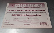 Keller Premium Drivers Vehicle Inspection Report Duplicate Book NOS Lot Of 10