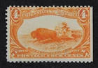 CKStamps: US Stamps Collection Scott#287 4c Mint Small Part Gum