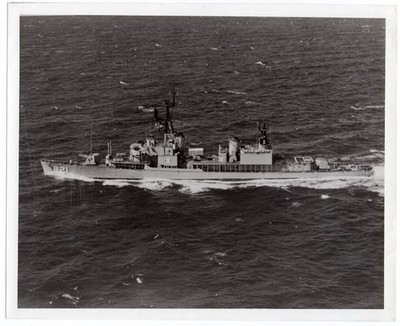 1962-1981 Destroyer DD-821 USS Johnston After FRAM Upgrade 8x10 Original Photo