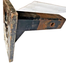 BW-Trailer Hitch PMHD14002 - Pintle Plate 8-Hole 2" x 9" Shank