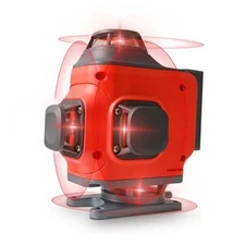 (Super Bright) 4D 16 lines laser level 4×360° self leveling Precision Cross 