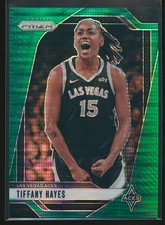 Tiffany Hayes 2024 Panini Prizm WNBA Green Pulsar #81 /25