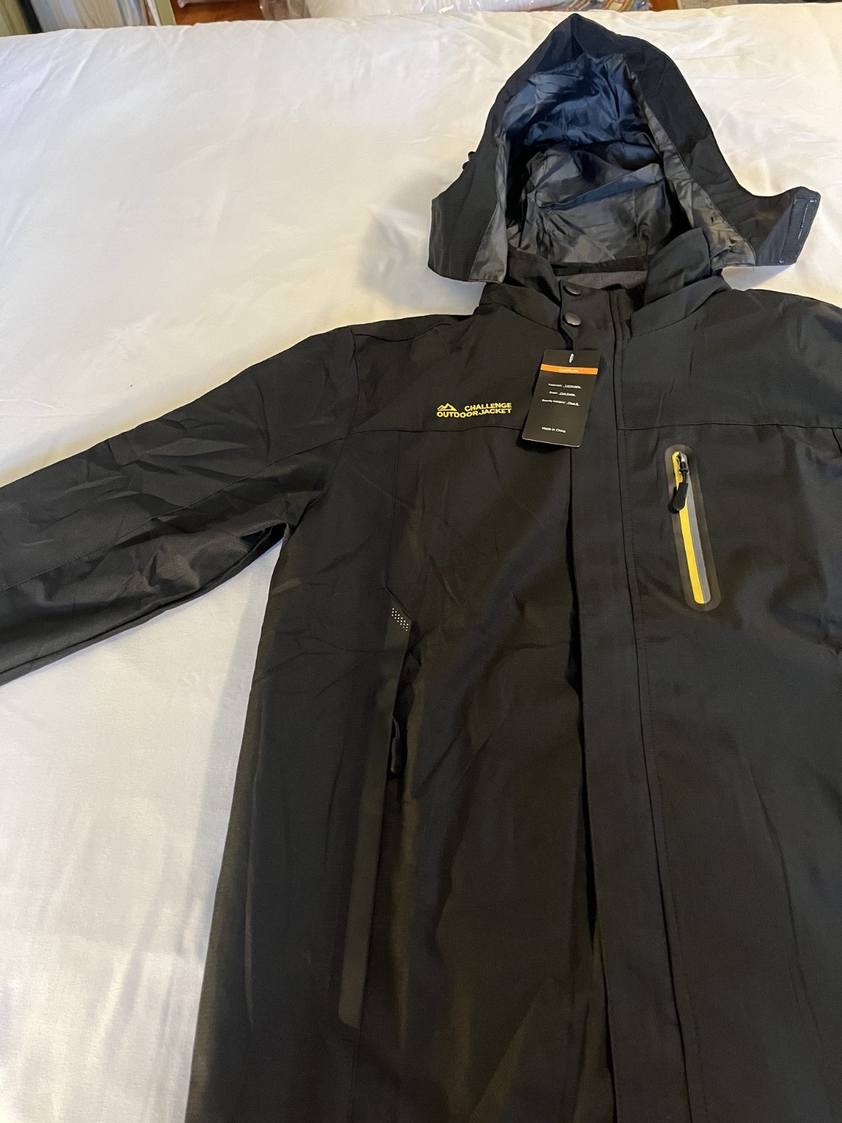 NEW Tacvasen Men's Medium Waterproof Challenge Outdoor Jacket  Windbreaker Coat image 2
