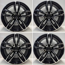 Audi A6 A7 20” Black Edition Alloy Wheel Set Refurbished Black Diamond Genuine