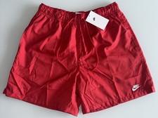NWT Medium Nike Men s Club 6 Woven Flow Shorts Red FN3307-657 Gym Shorts