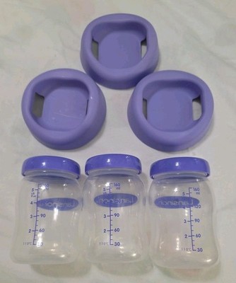 3 pack Lansinoh Breastmilk Feeding Bottles 5 oz