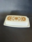 Vintage Butterfly Pyrex Butter Dish