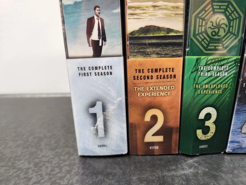 Lost: The Complete Series Seasons 1-6 DVD Box Sets ABC TV w/ Slipcover ~ VG/NEW - Image 2 of 4