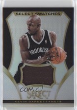 2013-14 Panini Select Swatches Silver Prizm 11/25 Kevin Garnett #18 HOF s6i