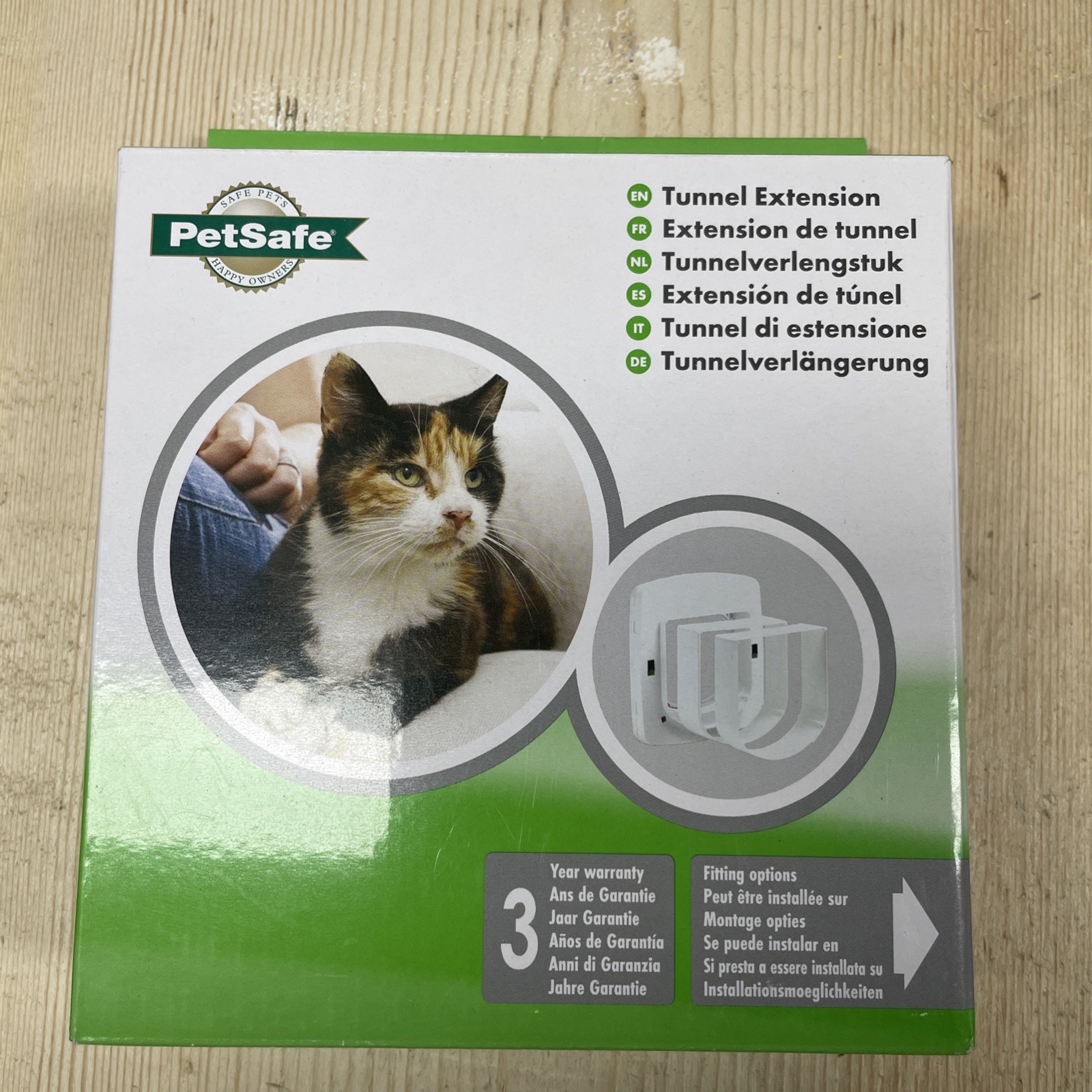 Tunnel di estensione per Gattaiola- PETSAFE - BIANCO - Magnete Omaggio