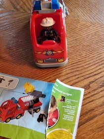 LEGO Duplo 10592 & 10900 Police Bike and Fire Engine w/instructions Retired