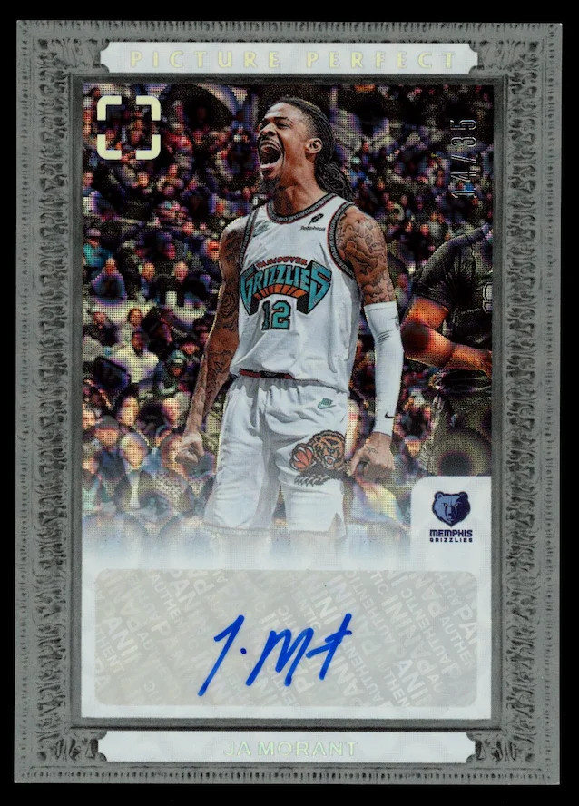 JA MORANT 2024-25 Panini Photogenic Picture Perfect Auto Groovy /35 #PPS-JAM