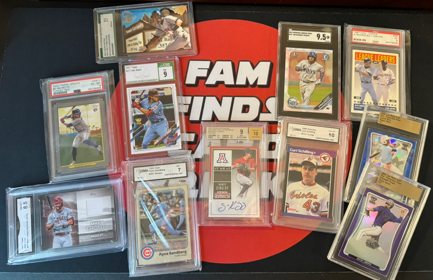 FamFinds MLB Baseball🔥🔥Hotpack Repacks Graded Auto Patch Numbered 15+ Cards view 6