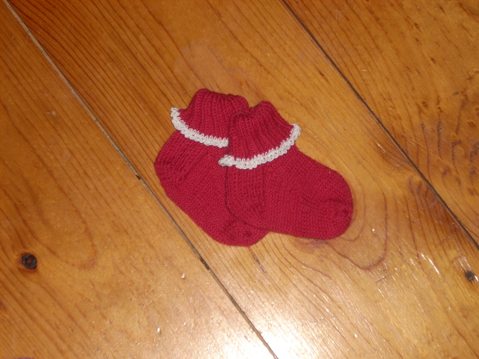 SAOLA Da 3 a 6 mos. Calzini bambino in lana merino lavorati a mano