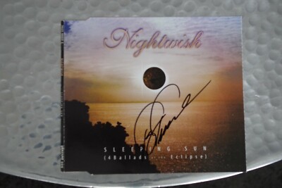 Nightwish - Sleeping Sun Maxi CD signed / autograph / signiert