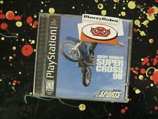 Jeremy McGrath Supercross 98 PlayStation 1 PSX Motocross Racing Game
