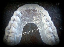 Custom Fit THIN SOFT Night Bite Guard Teeth G...