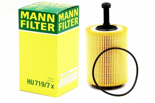 ÖLFILTER MANN FILTER HU719/7X für AUDI FORD SEAT SKODA VW Polo Golf Passat Lupo - Bild 1 von 2