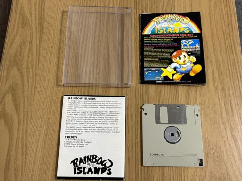 Amiga Ocean Rainbow Islands 1990's Game - Working -👽👾Retro Gift Idea👾👽 - Zdjęcie 7 z 24