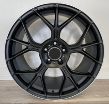 19"470 black pol audi Mercedes Benz c/e/s class Alloy Wheels staggered tyres